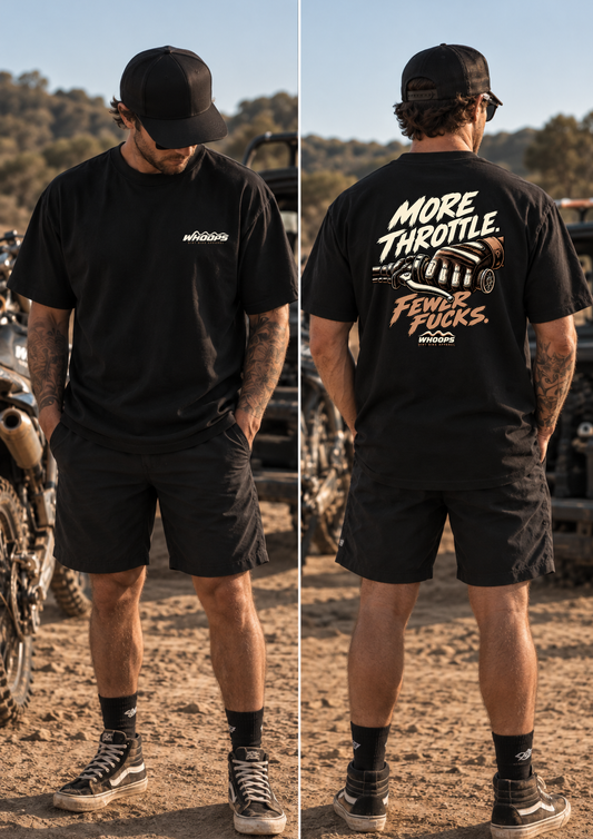 MORE THROTTLE. FEWER FUCKS.