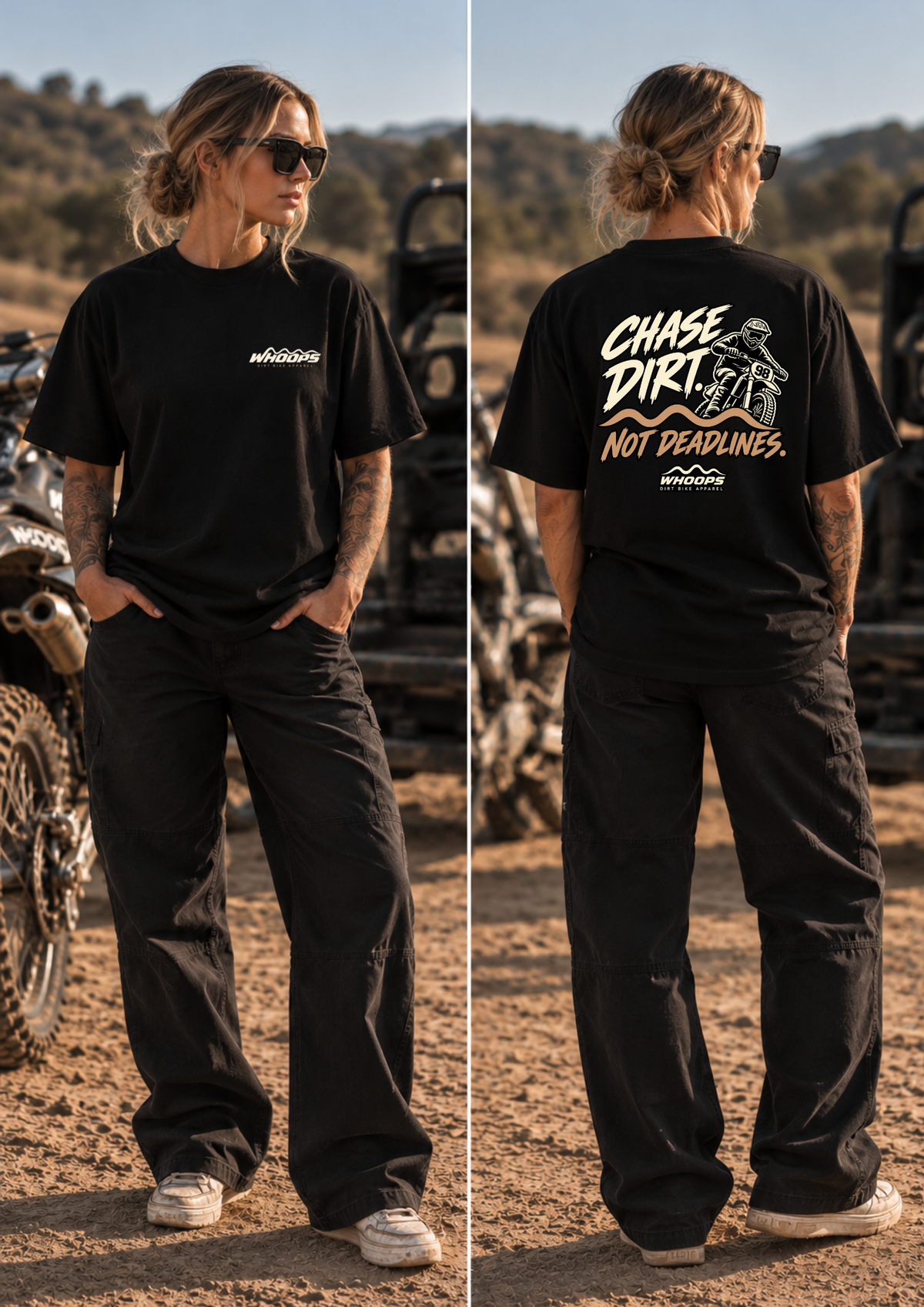 Chase Dirt. Not Deadlines.